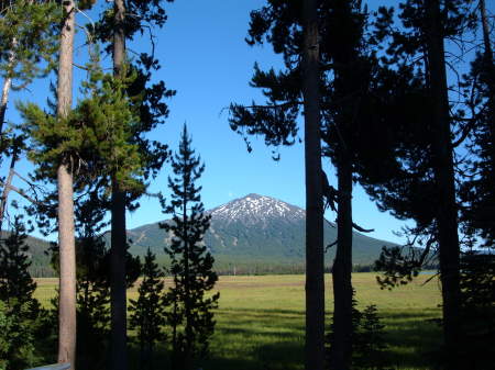 Mt. Bachelor on the way home on Cascade Lakes Highway, Bend