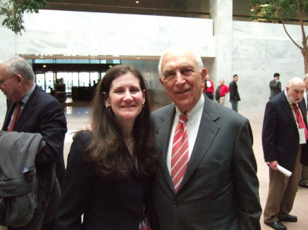 Me with Sen. Frank Lautenberg (D-NJ)