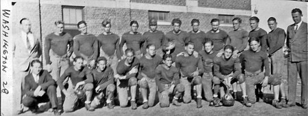 Football. Ed is 5th teamate, left front.