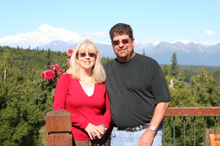 Gail and I with Denali in the background!