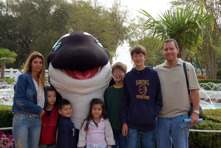 My Family-Sea World San Anotnio Texas