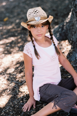 Hayley (11 years old photo shoot)