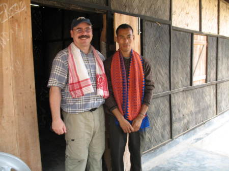 Head Teacher Ravi and Wayne 2008