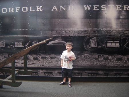 Ryan at the Link Museum