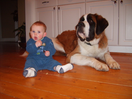 Connor and his Friend Copa