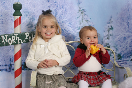 My girls - Madison & Abigail Dec 2006