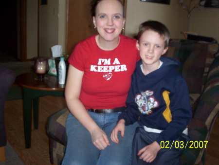 me and my oldest Feb 2007