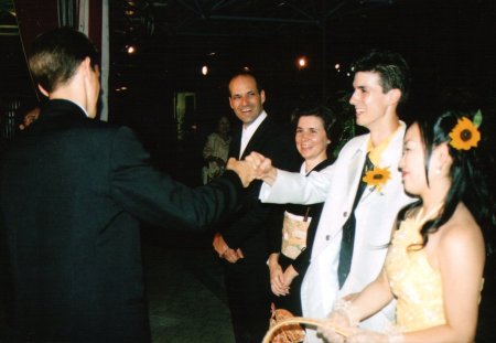 Son Bryan's Wedding in 2005