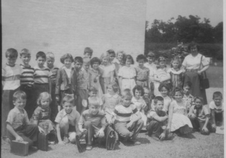 Mrs King's 4th Grade Class, 1954-5