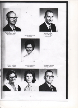 Grayville H. S. Graduating Class 1965