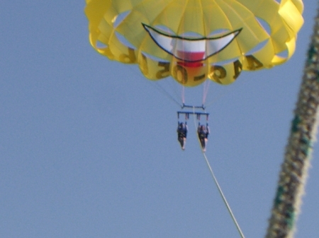 parasailing