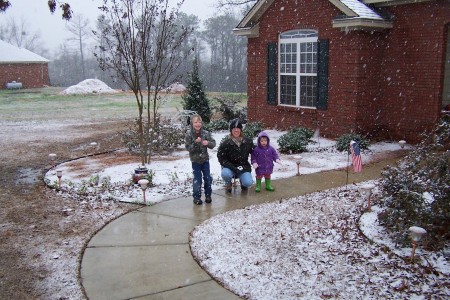 Snow in Alabama