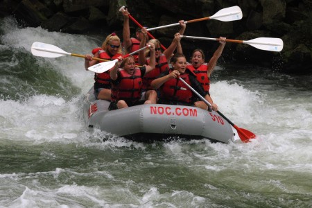 Nantahala White Water Rafting 4th July