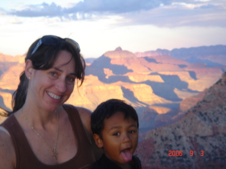 Rosemarie and Matthew at Grand Canyon