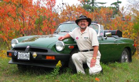 My baby, a 1978 MGB.