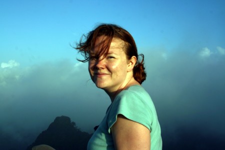 After hiking up Pico El Yunque in Puerto Rico