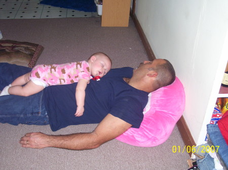 Husband and Grand daughter