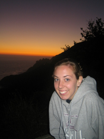 Kayla at Big Sur 2006