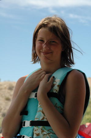 Hayley at Lake Mojave