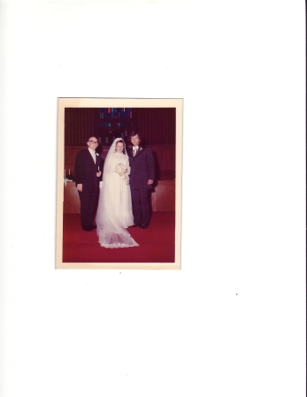 My Wedding Day  June 1973