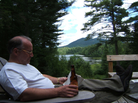 Chillin' on the deck