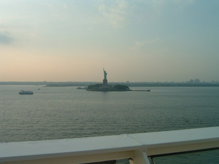 Lady Liberty herself!