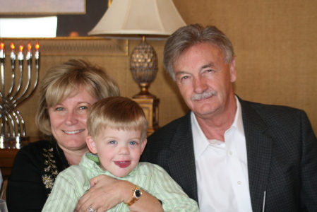 Maryanne,Corbin ( grandson) and mike 2008