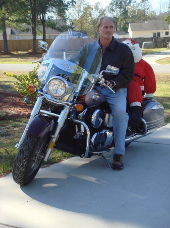 Crusing with Santa in the X-mas Parade 2006