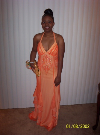 Daughter Shayla going to her prom 2006