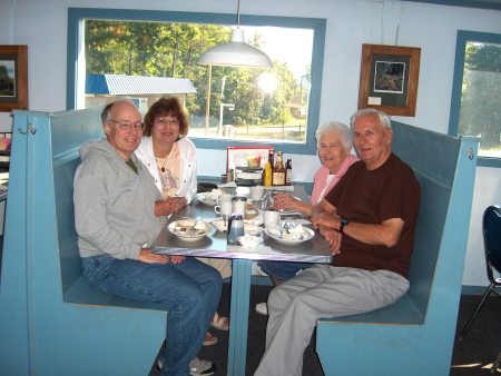 Chris and Dave with Mom and Pop Ahlert