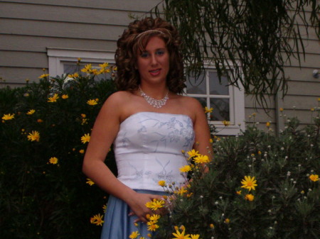 Breann before the formal 2006