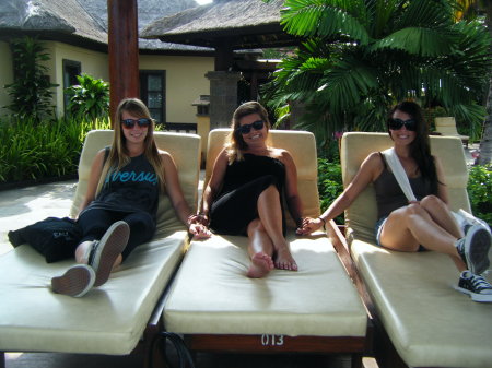 Me and my girls in Bali