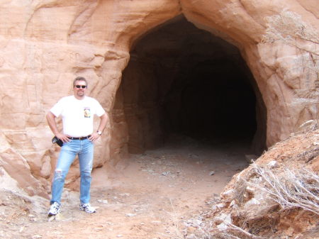 A cave in southern utah and me