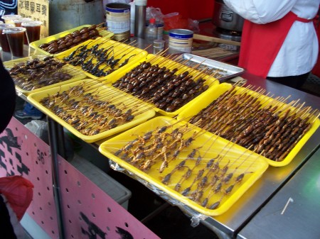 "The Night Market" in Beijing China