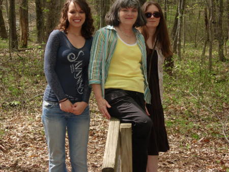 Nancy, with Tiffany and Leila, Bedford,April10