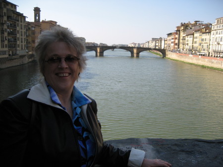 Enjoying the scenery in Italy March 2007