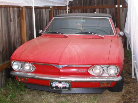 My new (to me) 66 Corvair Convertable