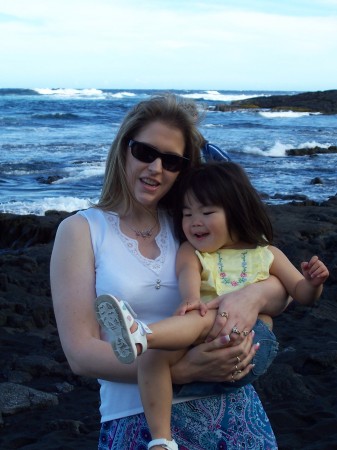 Amora and I in Hawaii - Summer 2006