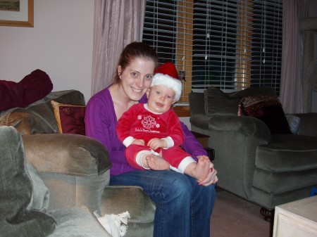 Brice & I on Christmas Day 2007