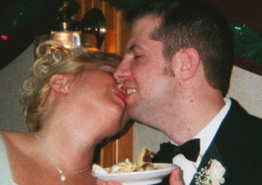 Eric and I at our Wedding in 2001