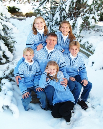 Family pictures in December 2004