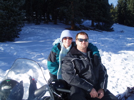 Me & Billy Snow-mobiling