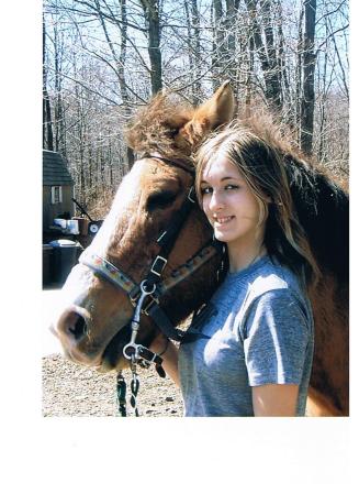 Tori and her horse "Chippewah"