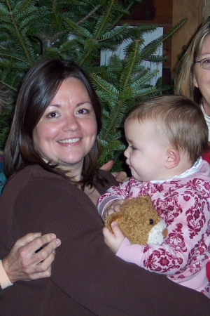 Mommy and Sophie Christmas 06