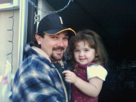 My Oldest Son, Johnny, & Granddaughter Katelyn