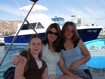 My daughters and I in Mexico