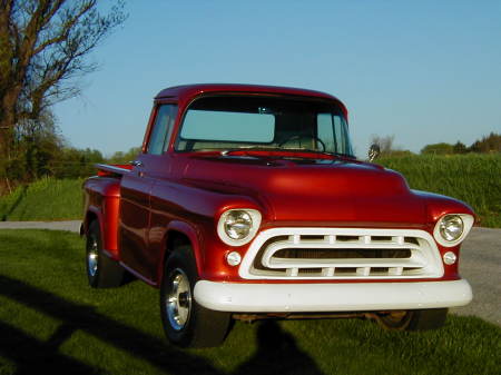 Last in a long line of restored 55 to 57 Chevy