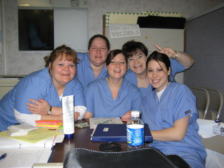 me and my fellow respiratory therapist friends....