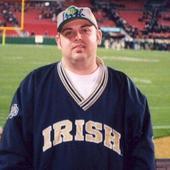 me at Notre Dame/Navy game in D.C.