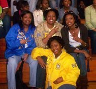 Me with my Sorors in Charlotte